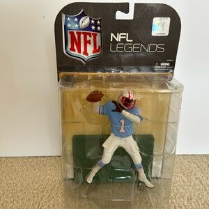 NFL Legends Warren Moon Houston Oilers Action Figure